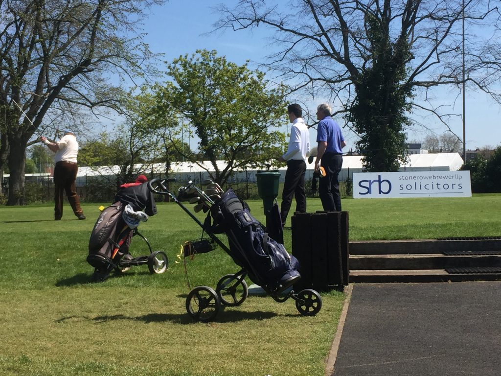 Golf day with SRB sponsorship