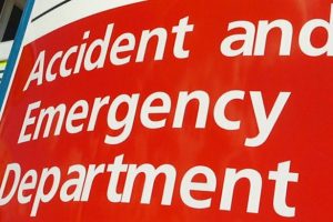 Accident & Emergency Department Sign